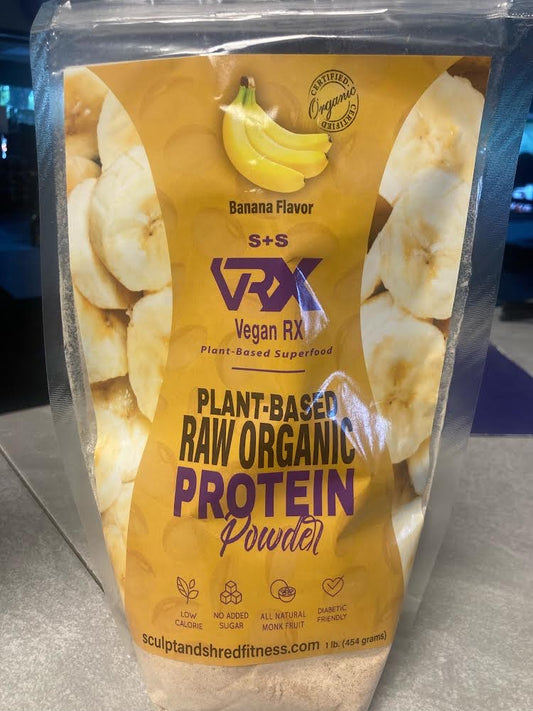 NEW – S+S VEGAN RX BANANA PROTEIN POWDER