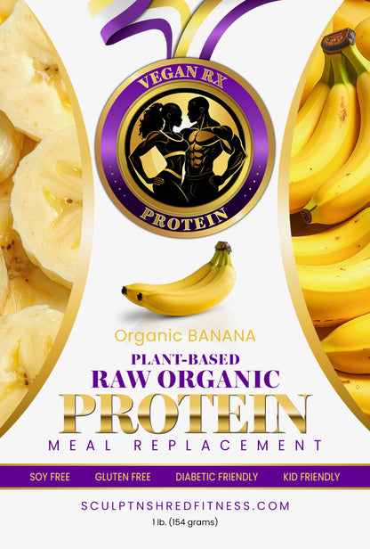 NEW – S+S VEGAN RX BANANA PROTEIN POWDER