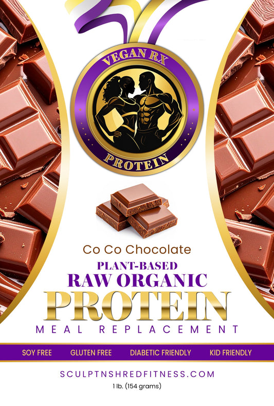 NEW- S+S VEGAN RX CHOCOLATE PROTEIN POWDER